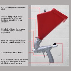 MK3 Beton Yüzey Tabancası