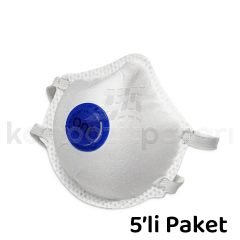 Konik Toz Maskesi ANT FFP2 5'li Paket - KDV Dahil