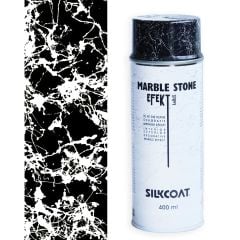 Silkcoat Mermer Efekti Sprey Boya 400 ml - Beyaz
