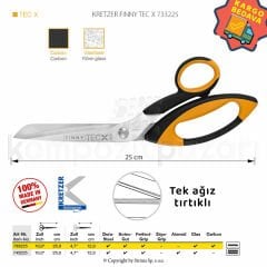 Elyaf Makası 25 cm İnce 733225