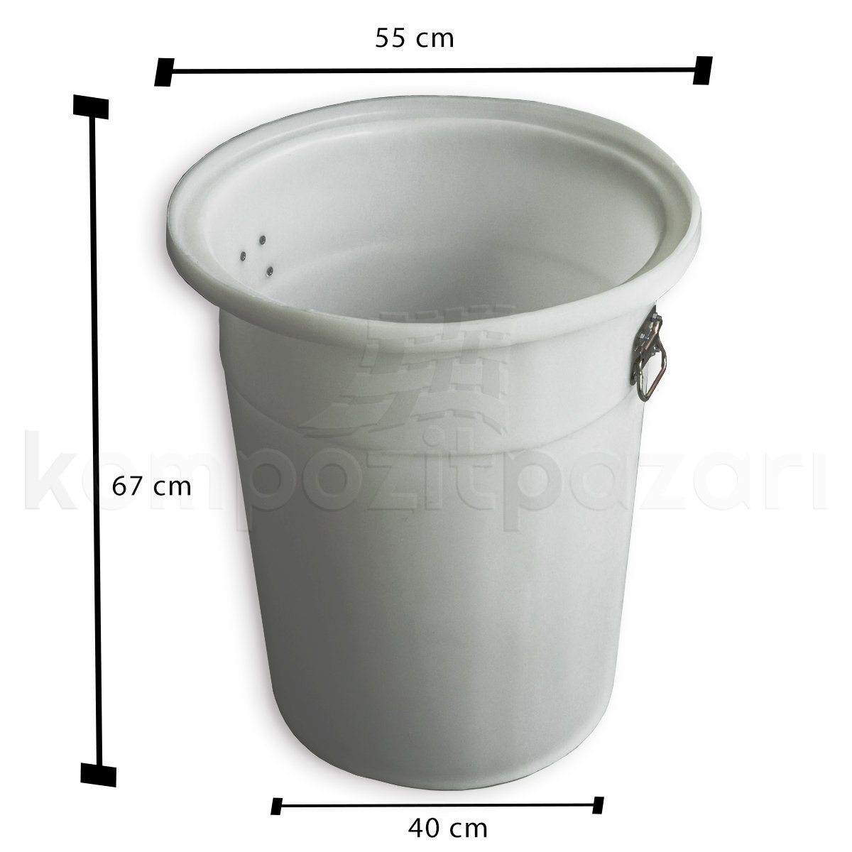 GRC Harcı Karıştırma Kovası 120 L