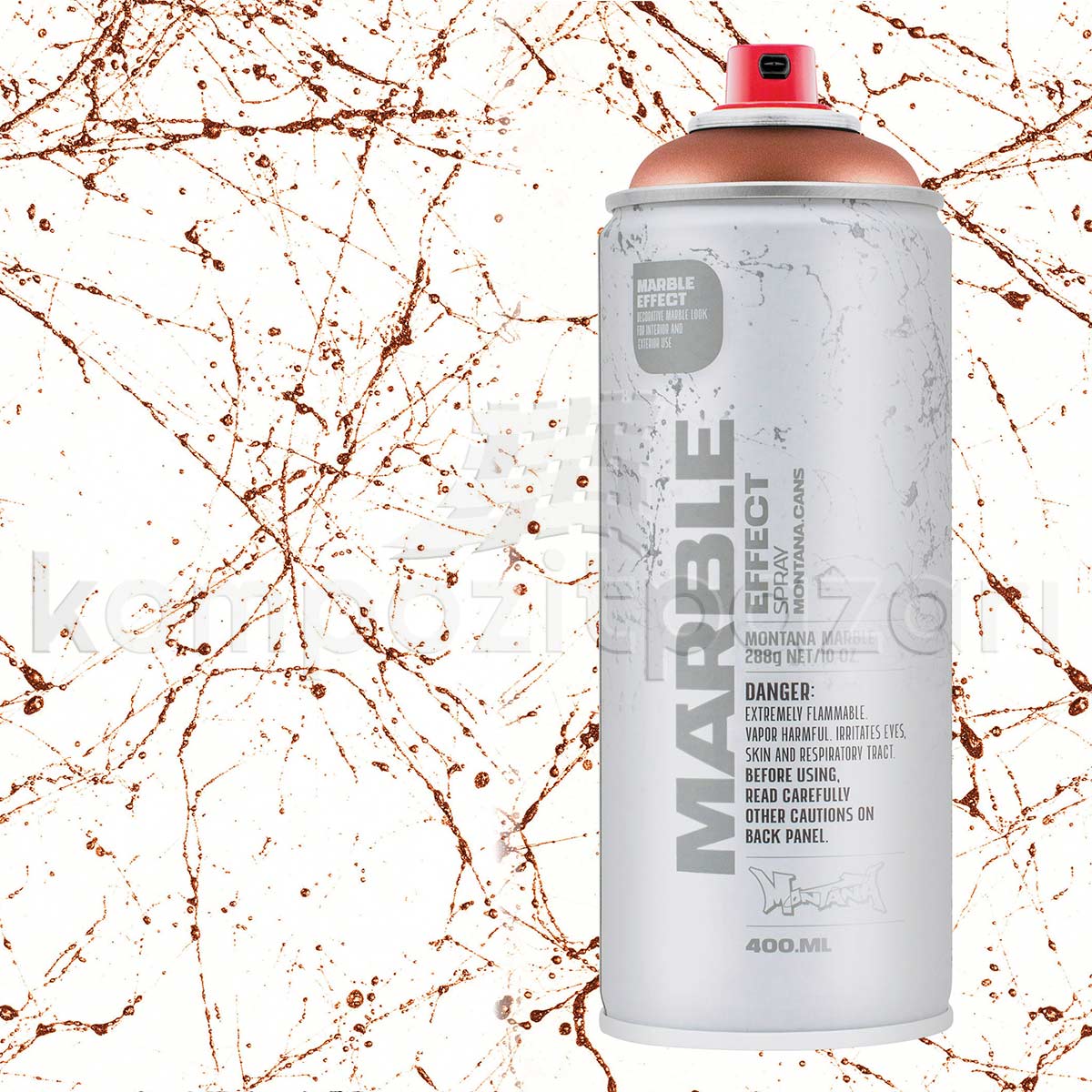 Montana Mermer Efekti Sprey Boya 400 ml - Bakır