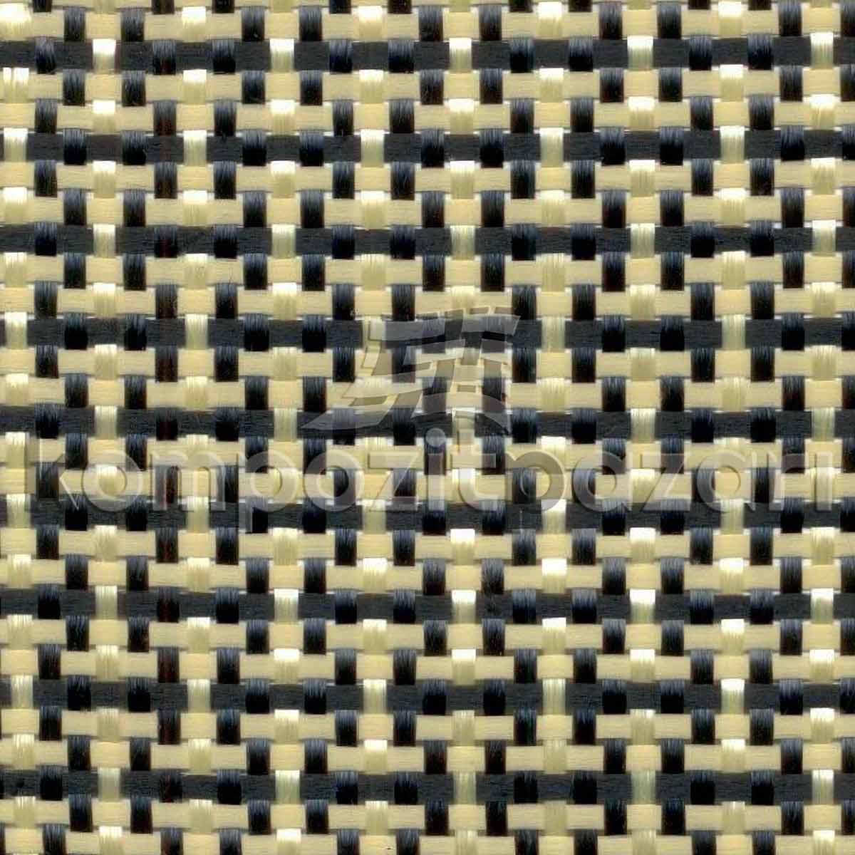 Aramid/Karbon 170 g/m2 Dokuma Plain