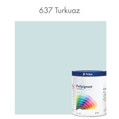Açık Renk Pigment Pasta Polipigment 637 Turkuaz - RAL 6034 - Net 1 kg - KDV Dahil