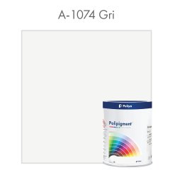 Açık Renk Pigment Pasta Polipigment A-1074 Gri - RAL 7035 - Net 1 kg - KDV Dahil