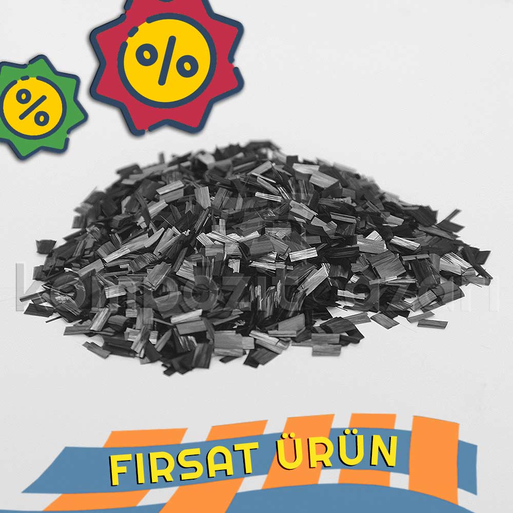 Kırpılmış Karbon Elyaf - 6 mm