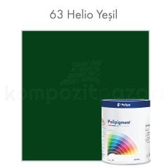 PRO Renk Pigment Pasta Polipigment 63 Helio Yeşil - Net 1 kg - KDV Dahil