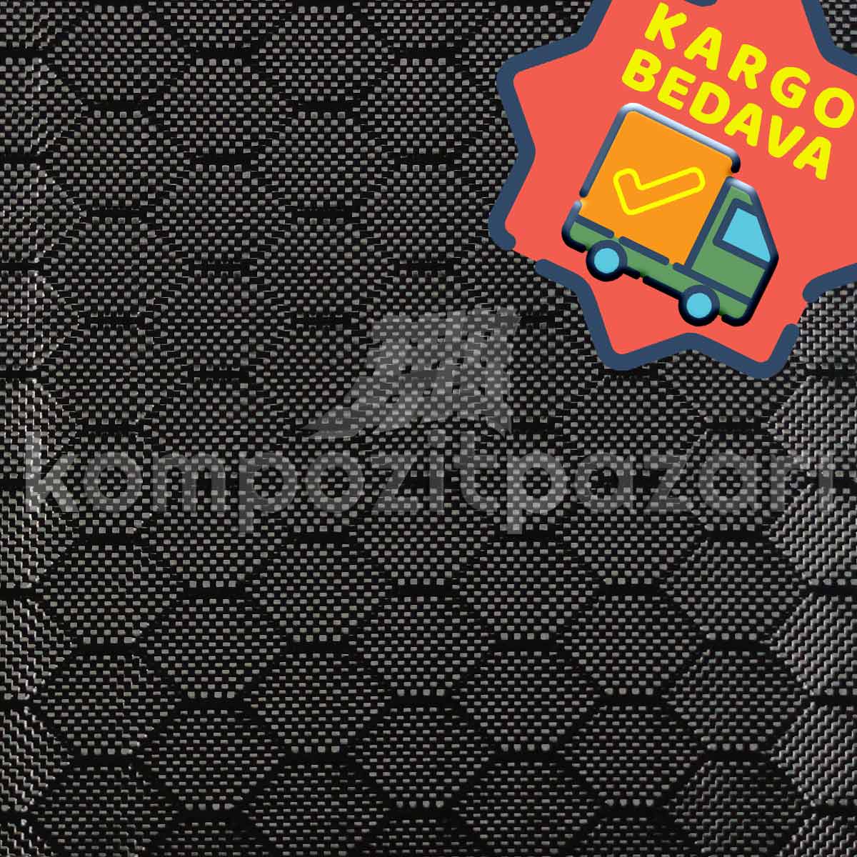 Karbon Dokuma 240 g/m2 Bal Peteği Deseni En: 100 cm