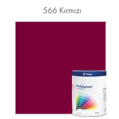 Şeffaf Renk Pigment Pasta Polipigment 566 Kırmızı - Net 1 kg - KDV Dahil
