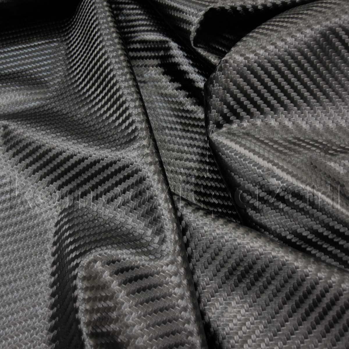 Deri Karbon Kumaş 660 g/m2 Twill-Mat-En: 150 cm