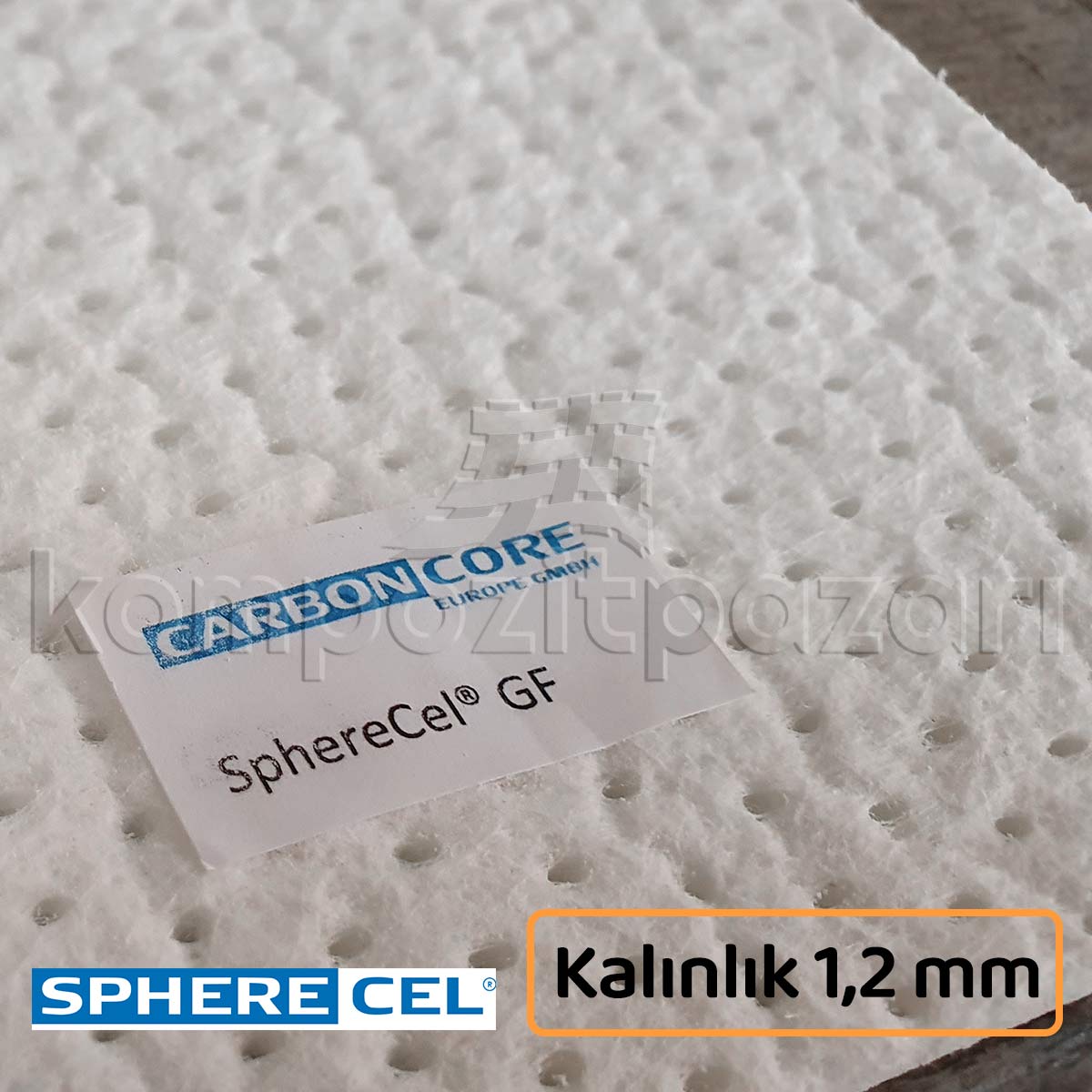 SPHERECEL GF 1,2 mm Cam Elyaf Esaslı Çekirdek Takviye