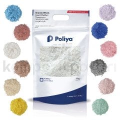 Poliflake Püskürtme Pul Düz Renkler