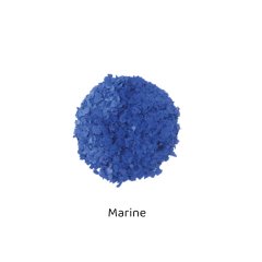 Poliflake Püskürtme Pul Düz Renkler Marine - Net 1 kg - KDV Dahil