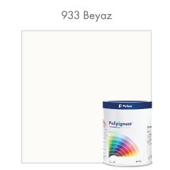Beyaz Pigment Pasta Polipigment 933 Beyaz - RAL 9010  - Net 1 kg - KDV Dahil